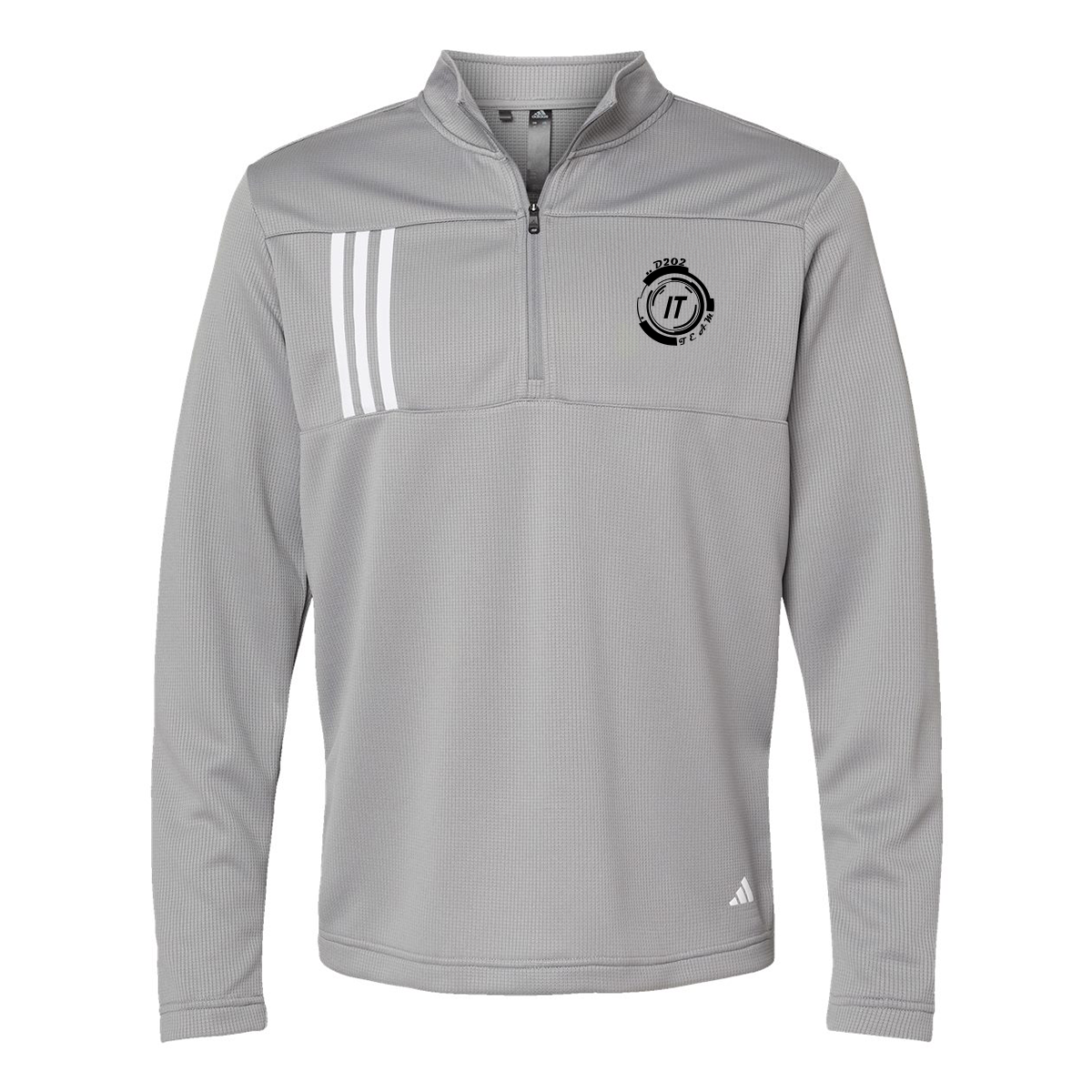 Mens 3-Stripes Double Knit Pullover