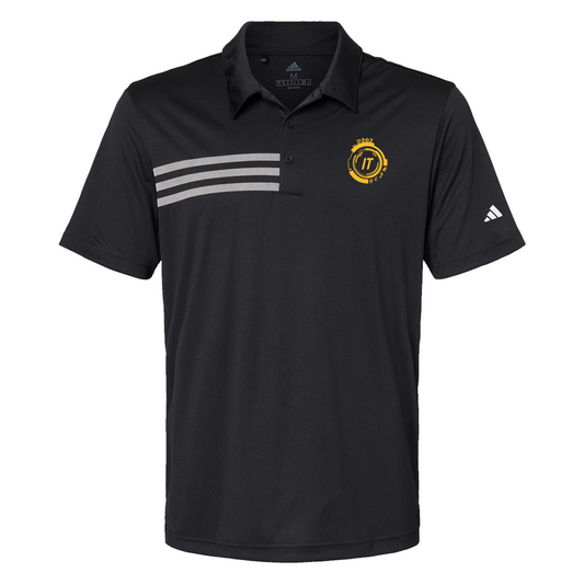 Mens 3- Stripes Chest Polo Adidas