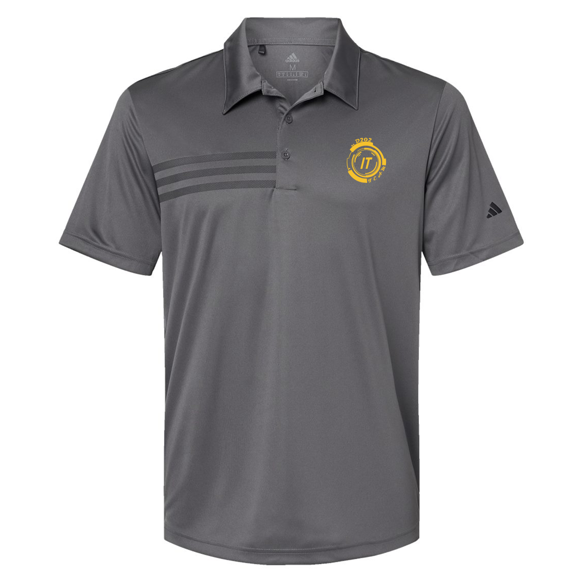 Mens 3- Stripes Chest Polo Adidas
