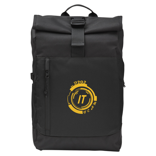 Grove Rolltop Travel Laptop Backpack