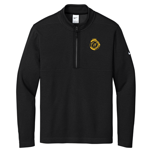 Nike Textured 1/2-Zip Cover-Up